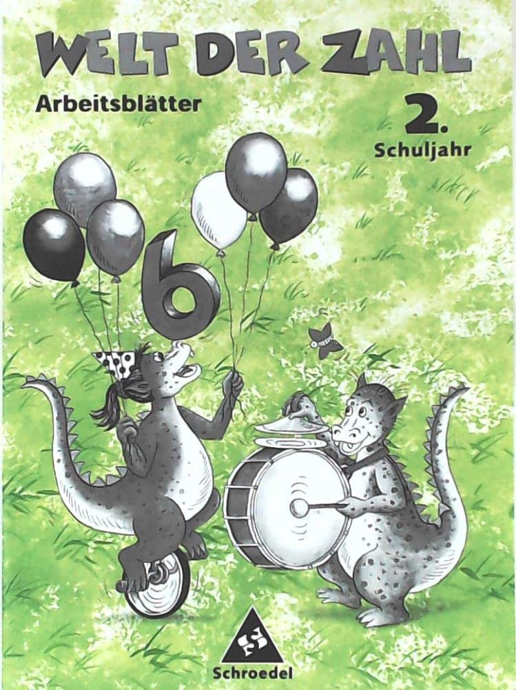Welt der Zahl - Ausgabe 1998 für Hessen, Rheinland-Pfalz und das Saarland: Arbeitsheft 2 Study Guides