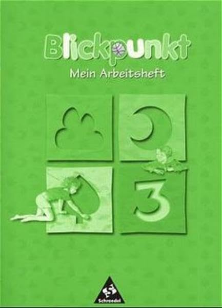Blickpunkt - Mein Sachbuch, Ausgabe Baden-Württemberg, 3. Schuljahr: Mein Sachbuch Ausgabe Baden-Württemberg / Arbeitsheft Klasse 3 Study Guides
