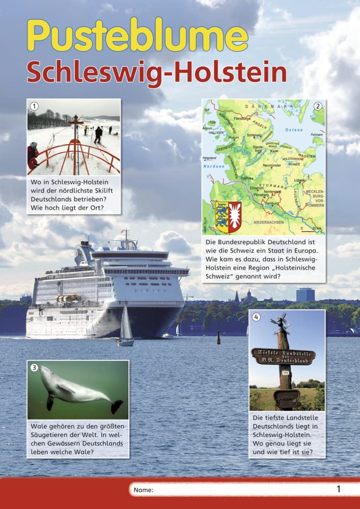 Pusteblume Sachunterricht - Ausgabe 2011 für das 4. Schuljahr in Hamburg und Schleswig-Holstein Study Guides