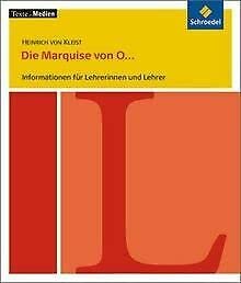 Texte.Medien, Heinrich von Kleist: Die Marquise von O...... Book Books