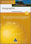 Seydlitz Geographie Gymnasium Niedersachsen Kopiervorlagen 7 / 8 Books