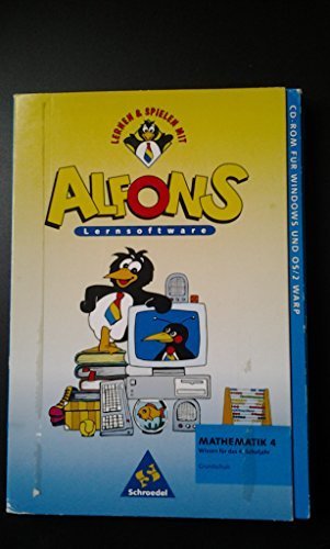 Alfons Lernsoftware. Mathematik 4. CD- ROM für Windows 3.1/95. Alte und neue Rechtschreibung umschaltbar Hobbies & Leisure