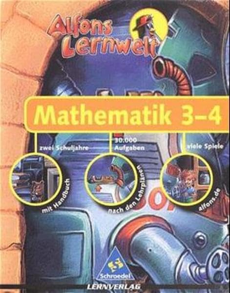 Alfons Lernwelt - Mathematik 3-4 Hobbies & Leisure