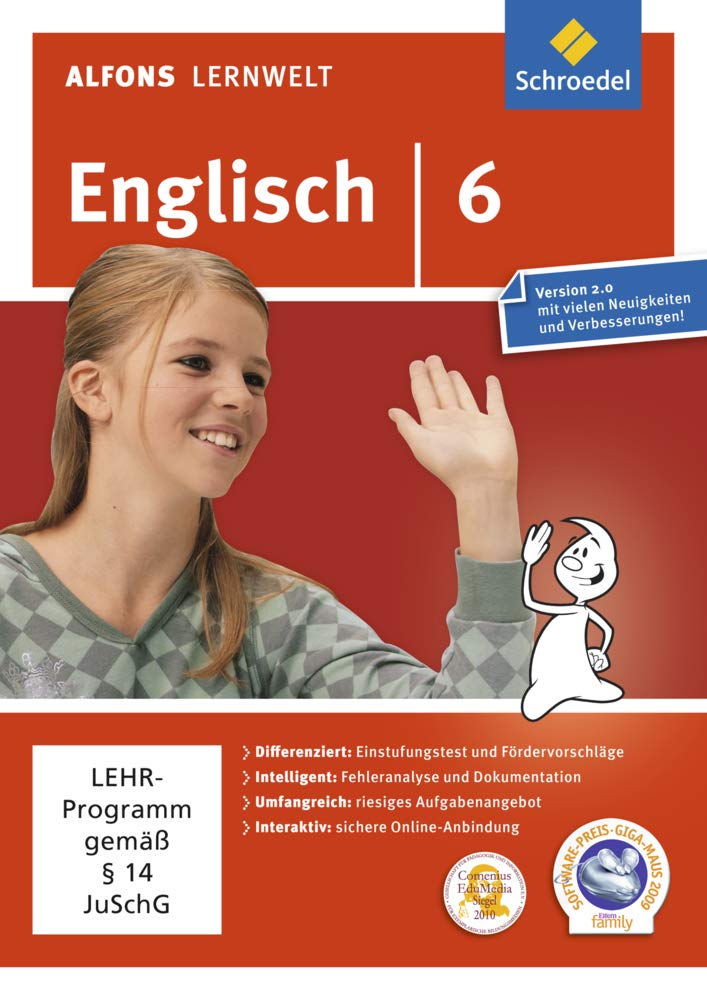 Alfons Lernwelt Lernsoftware Englisch - aktuelle Ausgabe Learning