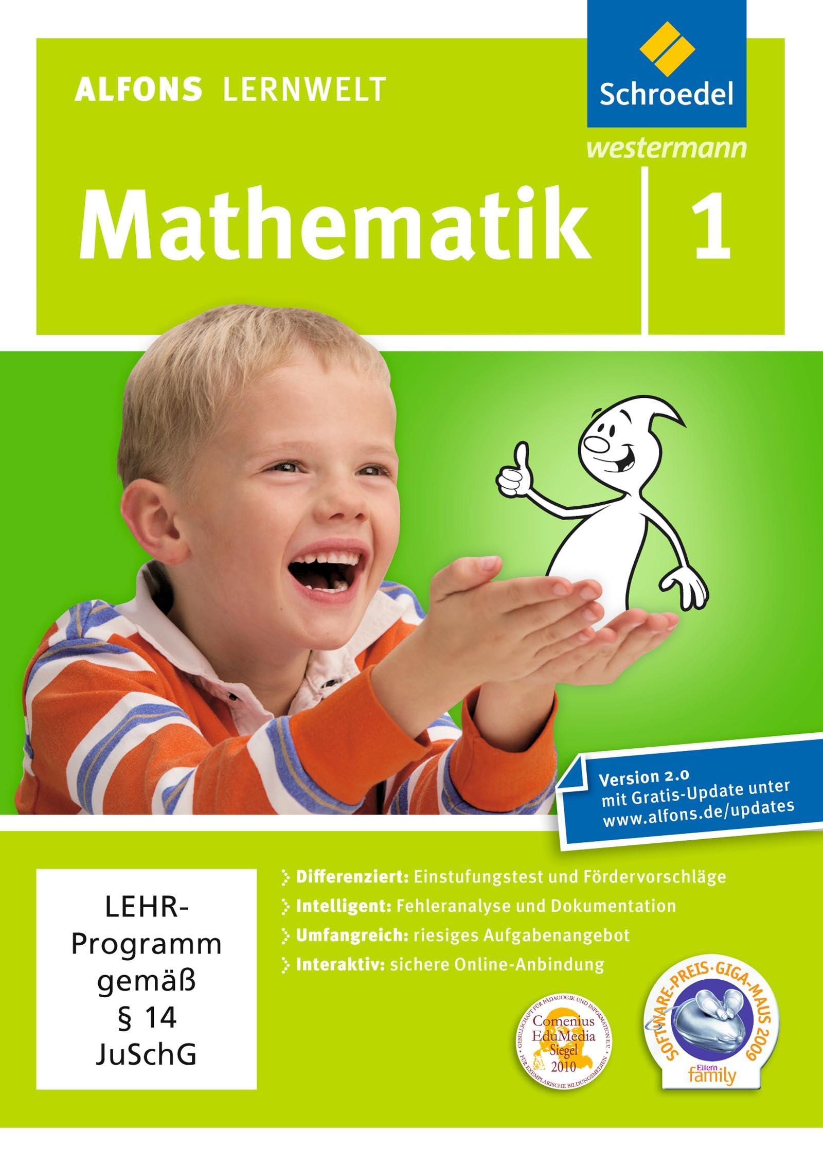Alfons Lernwelt Lernsoftware Mathematik - aktuelle Ausgabe Hobbies & Leisure