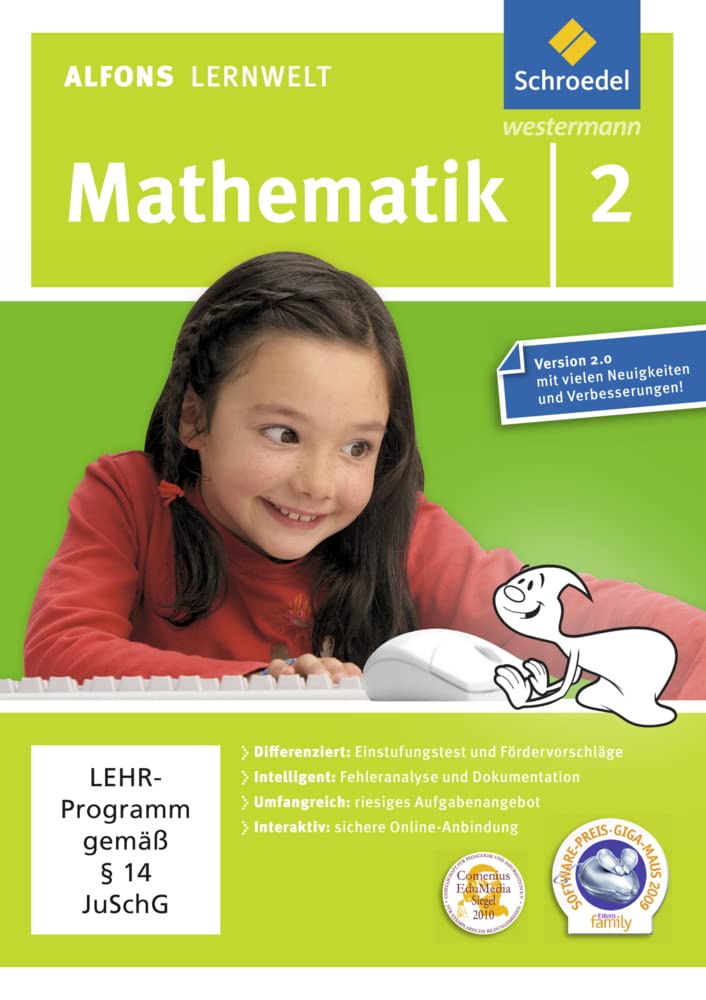 Alfons Lernwelt Lernsoftware Mathematik - aktuelle Ausgabe Hobbies & Leisure