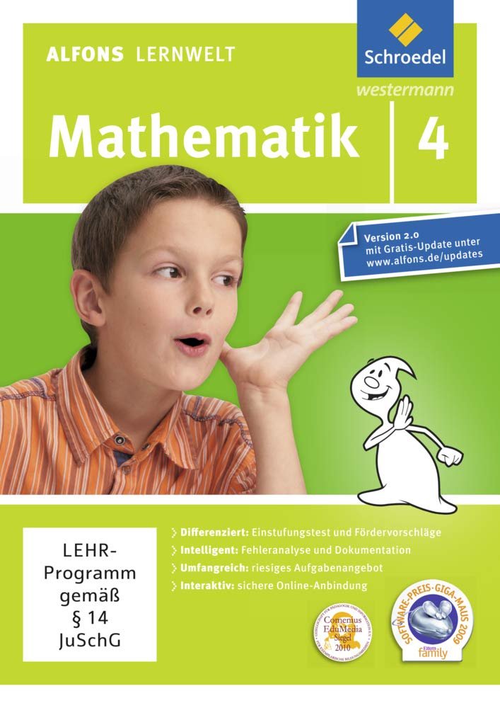 Alfons Lernwelt Lernsoftware Mathematik - aktuelle Ausgabe Hobbies & Leisure