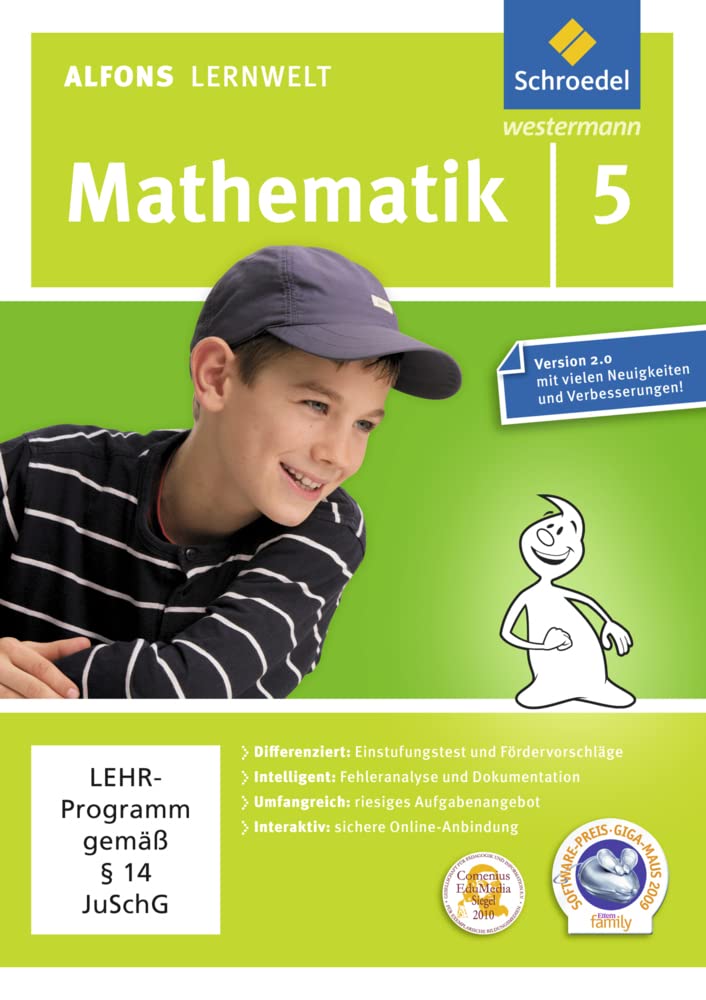 Alfons Lernwelt Lernsoftware Mathematik - aktuelle Ausgabe Hobbies & Leisure