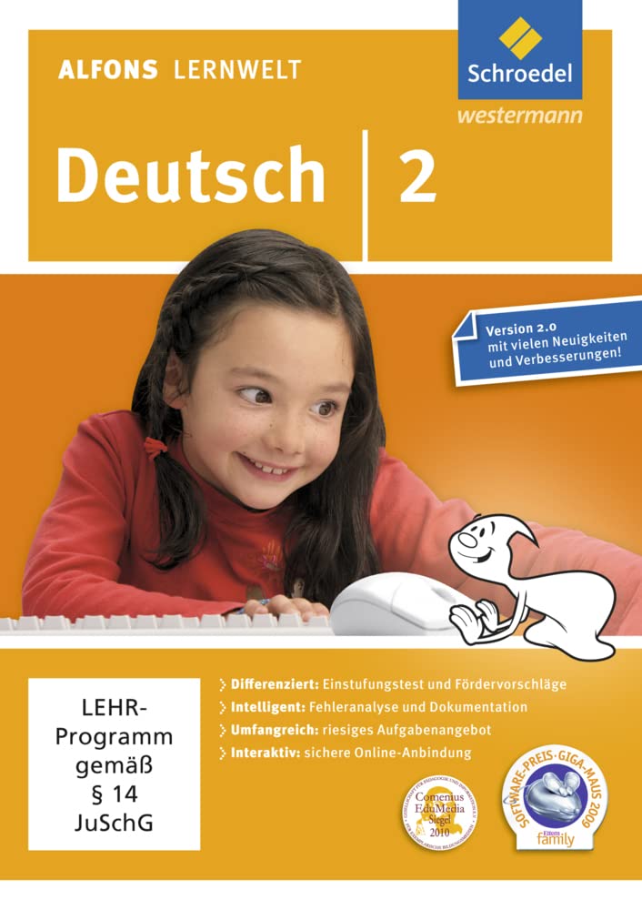Alfons Lernwelt Lernsoftware Deutsch - aktuelle Ausgabe software