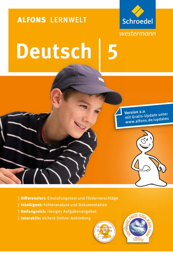 Alfons Lernwelt Lernsoftware Deutsch - aktuelle Ausgabe Hobbies & Leisure