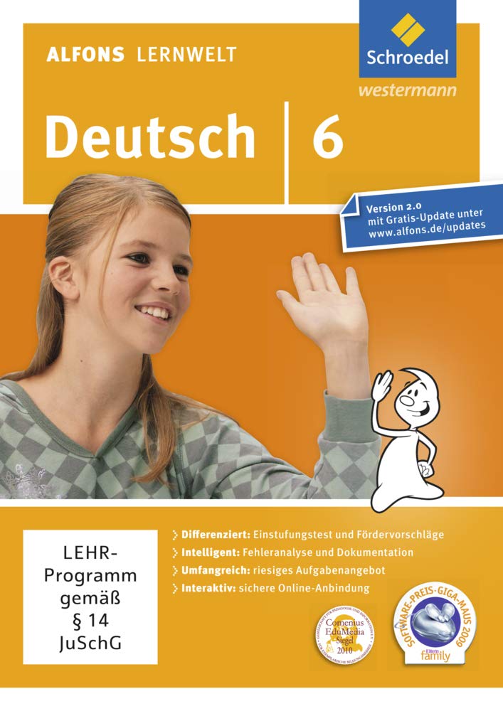 Alfons Lernwelt Lernsoftware Deutsch - aktuelle Ausgabe Hobbies & Leisure