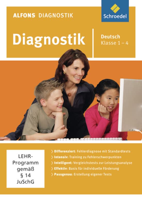 Alfons Diagnostikprogramme - Ausgabe 2011: Diagnostik Deutsch 1 - 4 Non-fiction