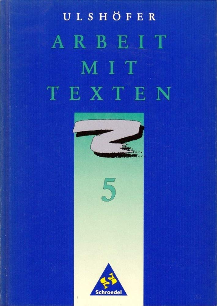 Product Image: Arbeit mit Texten, Schülerband 5