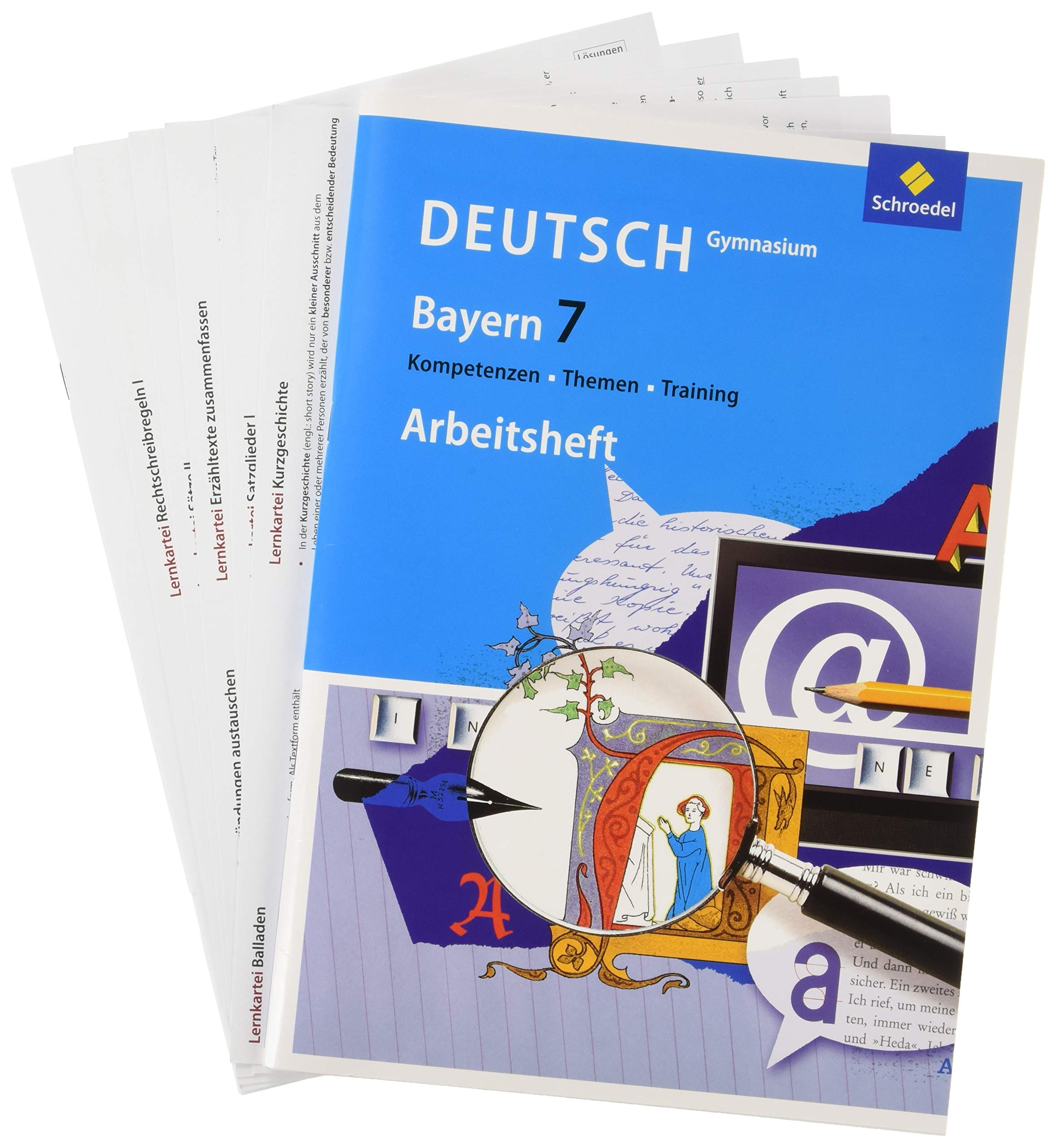 Kompetenzen - Themen - Training 7. Arbeitsheft.  Arbeitsbuch für den Deutschunterricht am Gymnasium in Bayern Study Guides