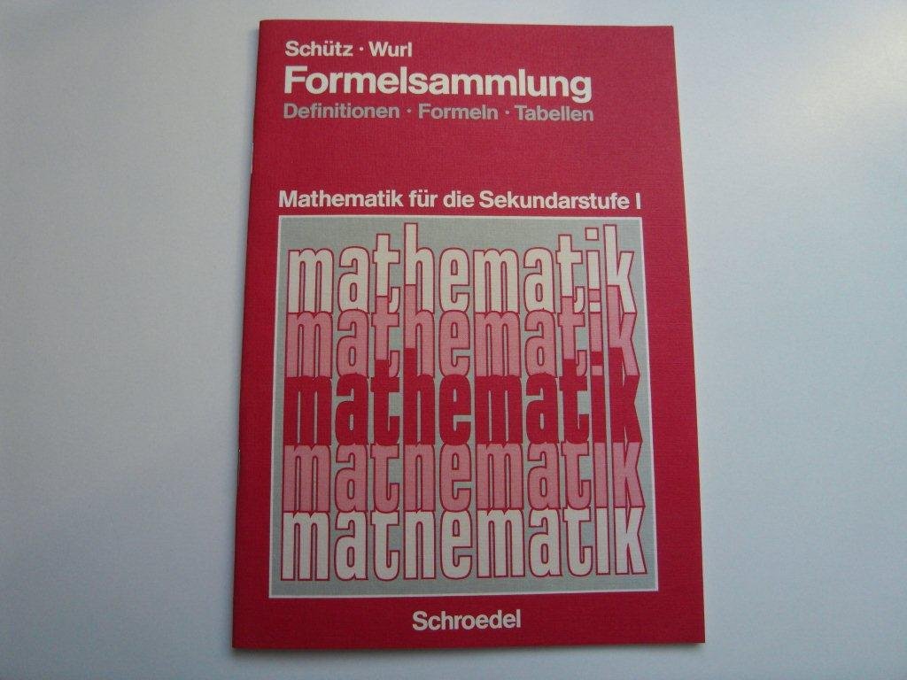 Mathematik für Gymnasien, Ausgabe Berlin, Formelsammlung Learning & Reference