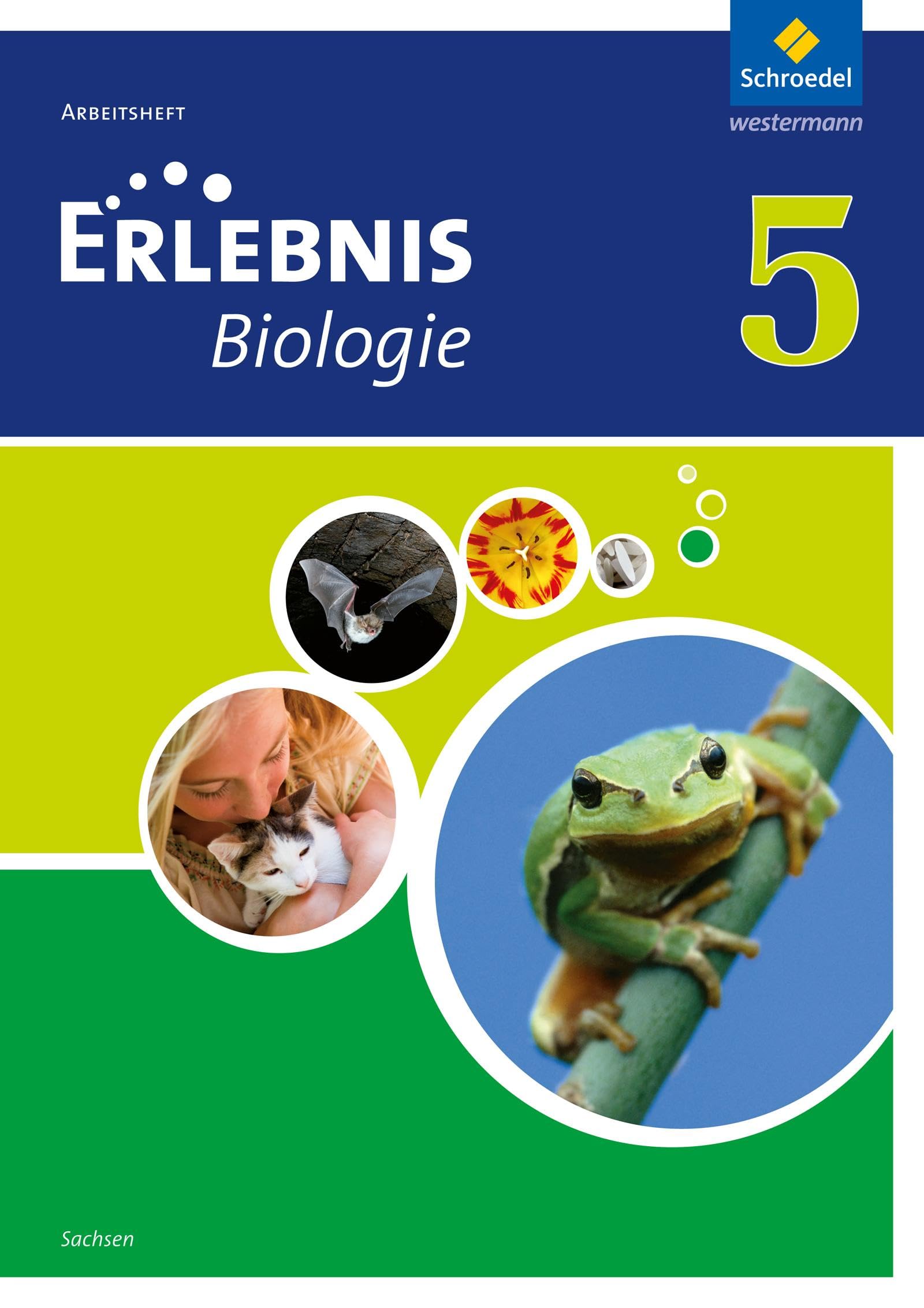 Erlebnis Biologie - Ausgabe 2012 für Sachsen: Arbeitsheft 5 Study Guides
