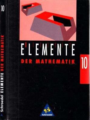 Elemente der Mathematik SI - Band 9 und 10 für Brandenburg, Mecklenburg-Vorpommern und Sachsen-Anhalt - Ausgabe 1993: Schülerband 10 Study Guides