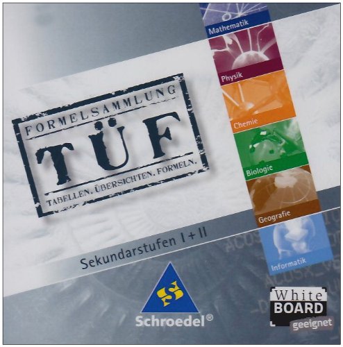 TÜF - Tabellen, Übersichten, Formeln: Paket: TÜF Gesamtband SI/SII + TÜF Interaktiv Learning & Reference