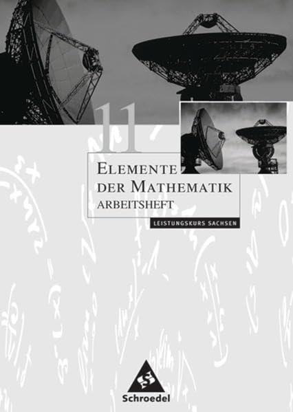 Elemente der Mathematik SII - Ausgabe 2001 für Sachsen: Arbeitsheft 11 Leistungskurs Study Guides