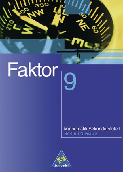 Faktor - Mathematik für die Sekundarstufe I in Berlin Ausgabe 2001: Schülerband 9 Niveau 2 Study Guides