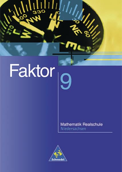 Faktor 9. Schülerband. Niedersachsen. Euro-Ausgabe Study Guides