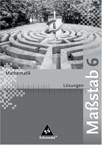 Mathematik Maßstab 6 Lösungen von Cohrs-Strehlocke u.a. Book Books