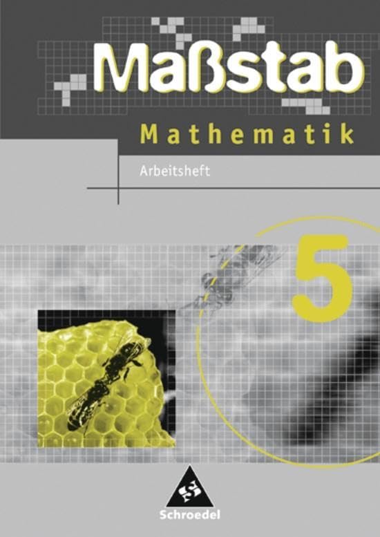 Maßstab 5. Mathematik. Arbeitsheft. Niedersachsen. Hauptschule book