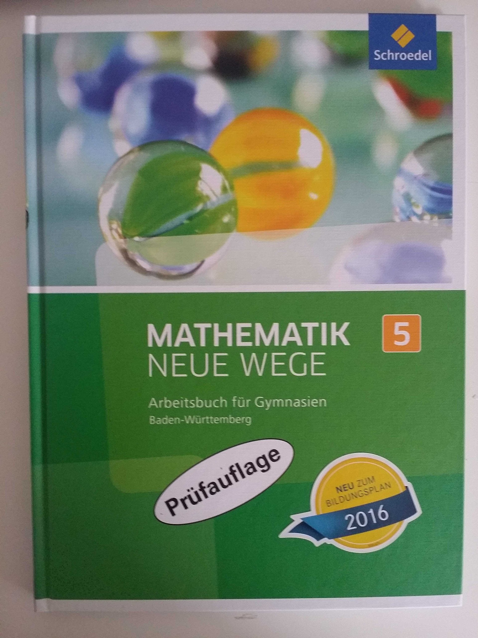 Mathematik Neue Wege SI 5. Arbeitsbuch. Baden-Württemberg Study Guides