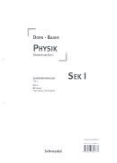 Dorn Bader Physik Gymnasium Sek 1 Lehrermaterialien teil 1 by... Study Guides