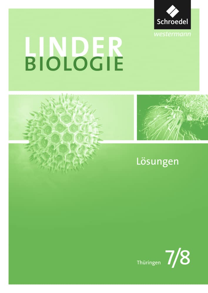 LINDER Biologie SI - Ausgabe für Thüringen: Lösungen 7 / 8 Study Guides