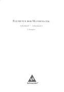 Elemente der Mathematik SI / Elemente der Mathematik SI - Arbeitshefte für Nordrhein-Westfalen, Rheinland-Pfalz und Schleswig-Holstein Ausgabe 2008: ... 2008 / Lösungen zu den Arbeitsheften 7 / 8 Study Guides