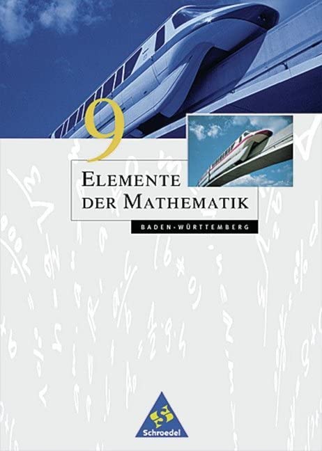 Elemente der Mathematik SI - Ausgabe 2001 für Baden-Württemberg: Schülerband 9 Study Guides