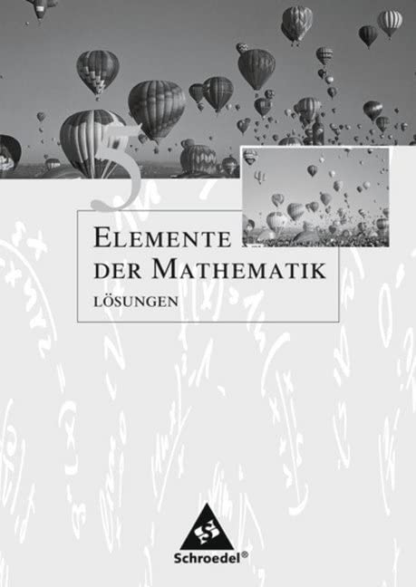 Elemente der Mathematik 5. Lösungen. Sekundarstufe 1. Passend zum Kernlehrplan G8 2007. Nordrhein-Westfalen Study Guides