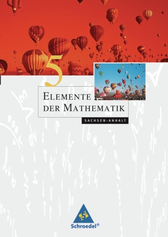 Elemente der Mathematik SI - Ausgabe 2008 für Sachsen-Anhalt: Schülerband 5 Study Guides