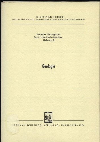 Band I: Nordrhein-Westfalen Lieferung B - Geologie Books