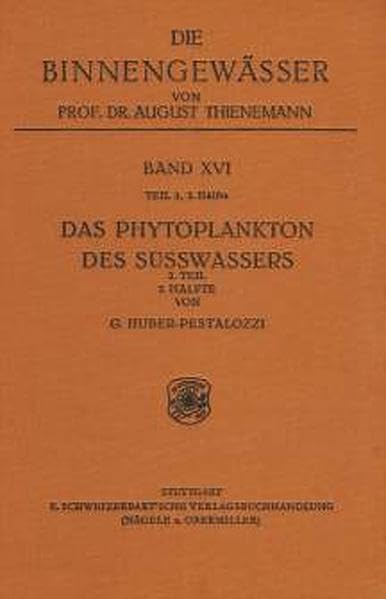 Das Phytoplankton im Süsswasser: Diatomeen Natural Sciences