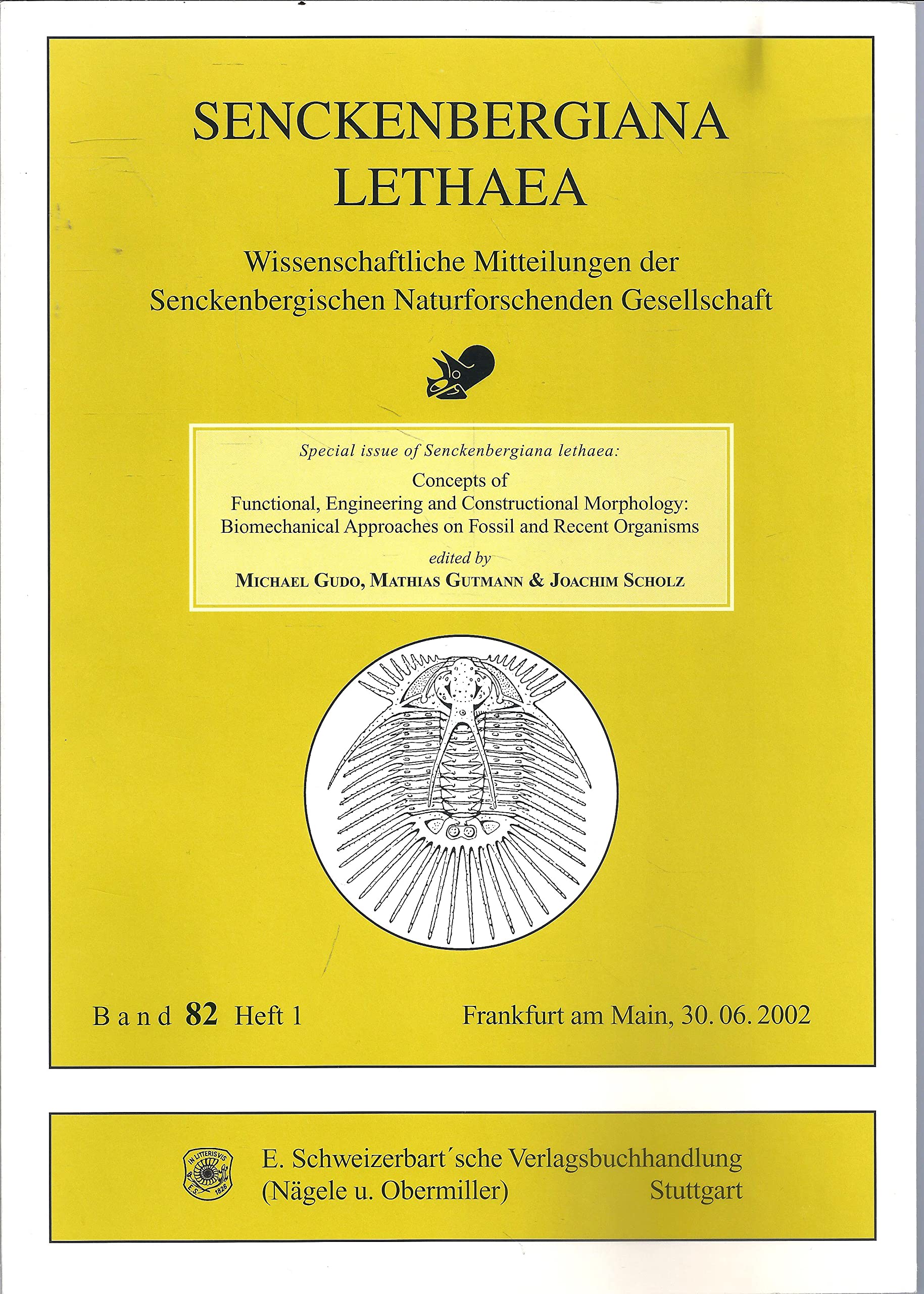 Concepts of functional, engineering and constructional morphology : biomechanical approaches on fossil and recent organisms Natural Sciences