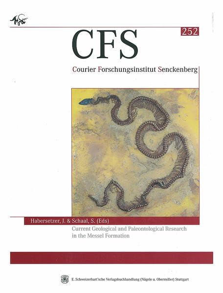 Current Geological and Palaeontological Research in the Messel Formation: Contr. in German and French (Courier Forschungsinstitut Senckenberg (CFS)) Business & Technology
