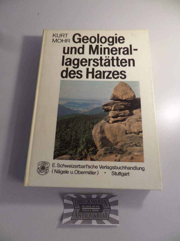 Geologie und Minerallagerstatten des Harzes (German Edition) Natural Sciences