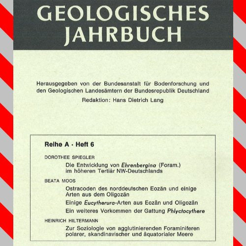 Geologisches Jahrbuch A 6: Ostracoden und Foraminiferen Business & Technology