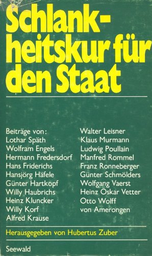 Schlankheitskur für den Staat Books