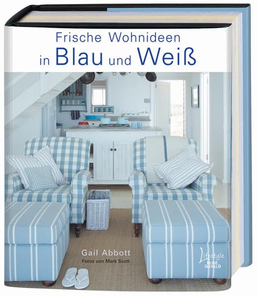 Frische Wohnideen in Blau und Weiß Architecture