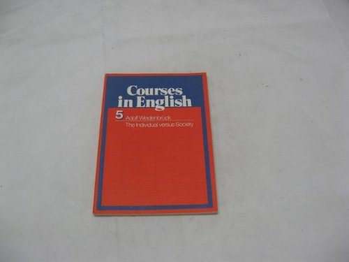 Courses in English. - The Individual versus Society Books