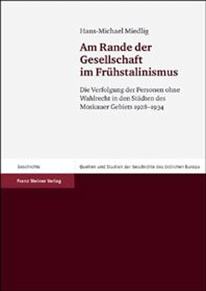 Am Rande der Gesellschaft im Frühstalinismus Books