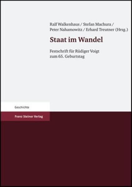 Staat im Wandel: Festschrift für Rüdiger Voigt zum 65. Geburtstag Philosophy