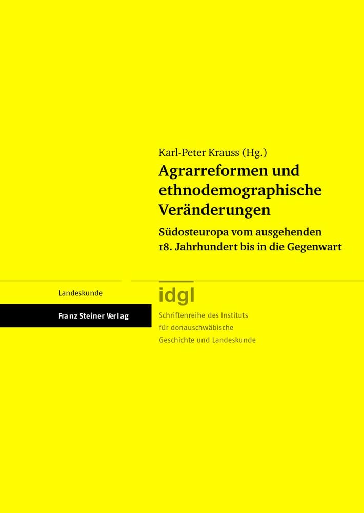 Agrarreformen und ethnodemographische Veränderungen Natural Sciences