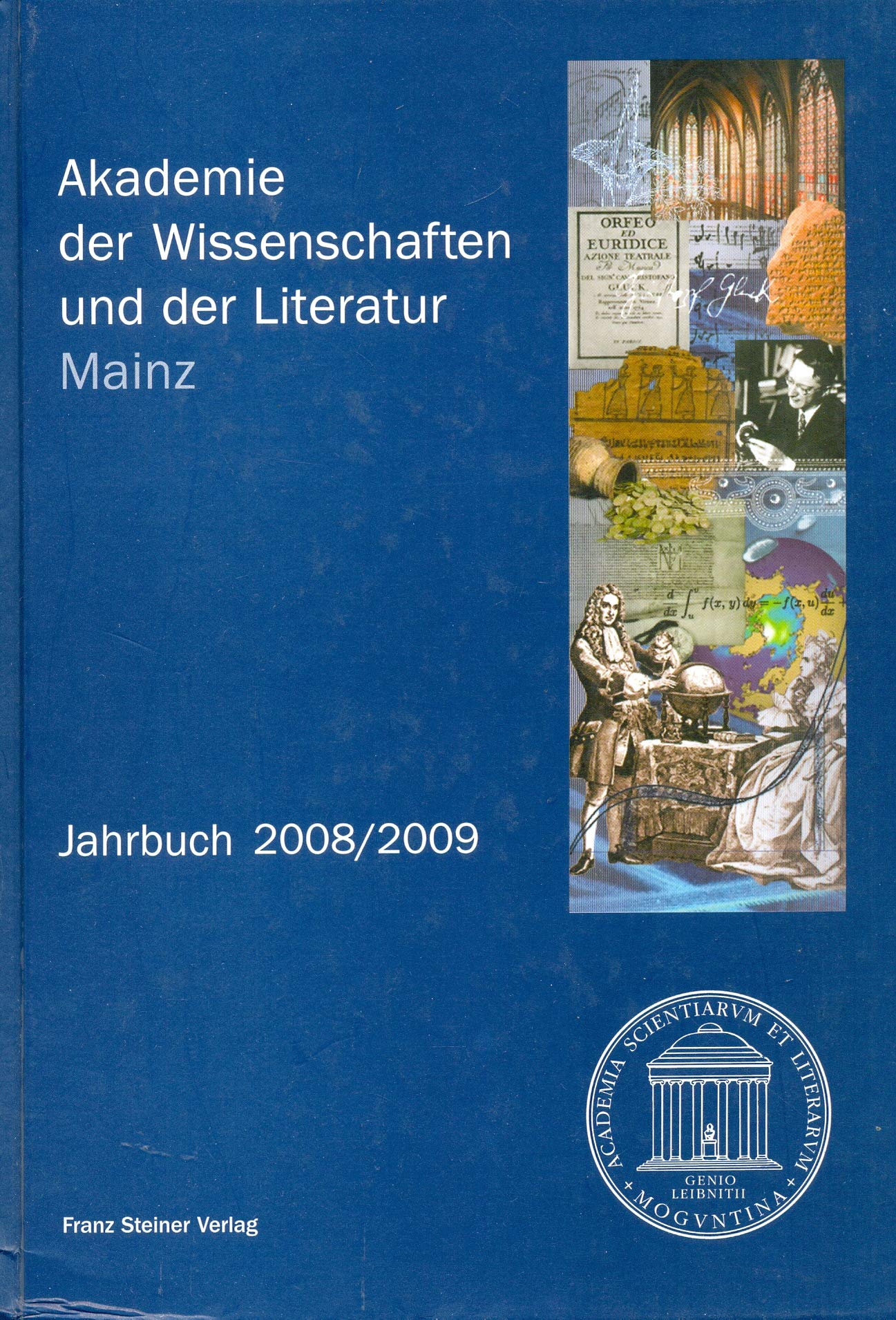 Akademie der Wissenschaften und der Literatur, Mainz. Jahrbuch 2008/2009 Contemporary literature Books