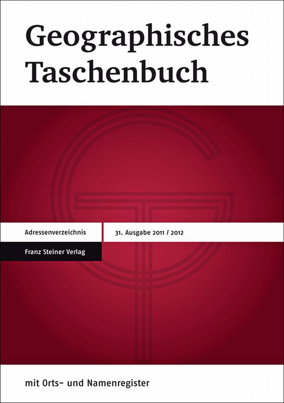 Product Image: Geographisches Taschenbuch 2011/2012