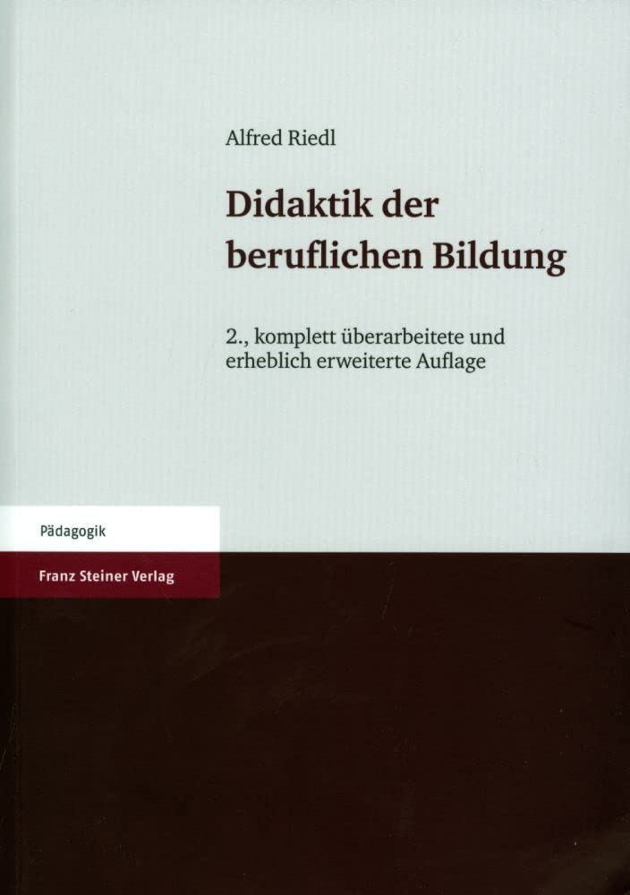 Product Image: Didaktik der beruflichen Bildung