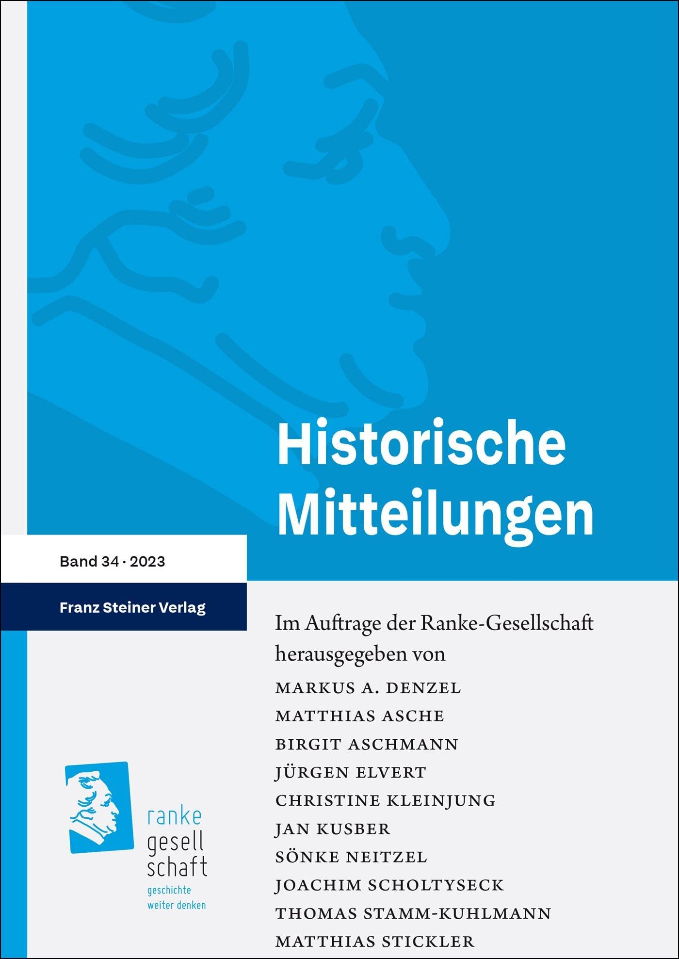 Historische Mitteilungen 34 (2023) Social Sciences